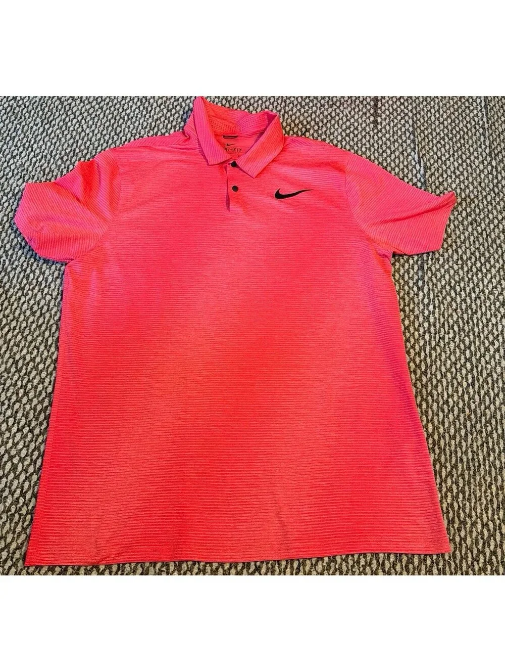 Nike Golf Tiger Woods Snap Polos Bundle of 7 Men’s Large.